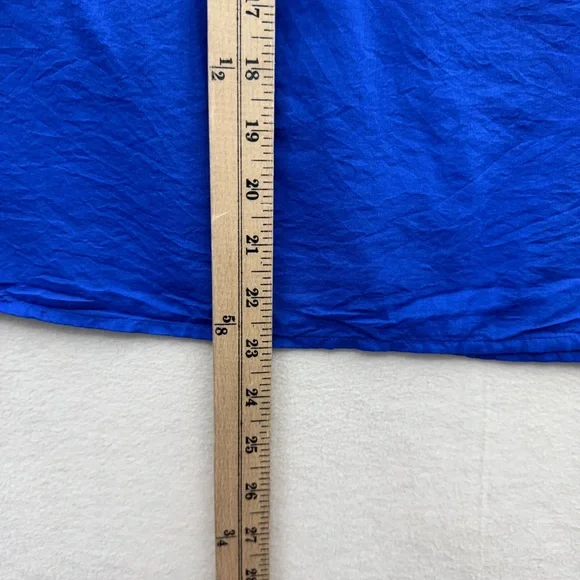 On 34th Women’s XL Blue Ruffled Sleeve Lightweight Top - Picture 4 of 6